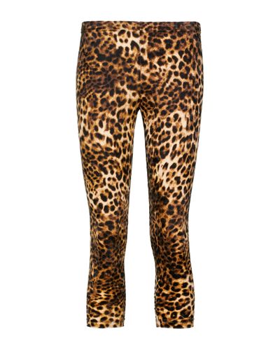 Junya Watanabe Legging a taille mi-haute et motif leopard - Neutre