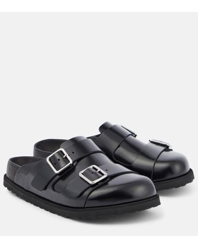 Birkenstock 1774 222 West Patent Leather Clogs - Black