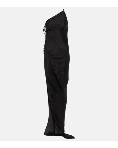 Rick Owens Robe longue Taco - Noir