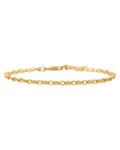 Sophie Buhai Pulsera Classic Delicate Chain con bano en oro de 18 ct - Metálico