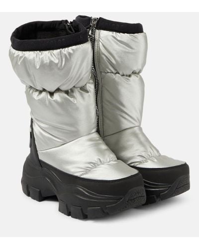 Goldbergh Power Gb Debossed Snow Boots - Metallic