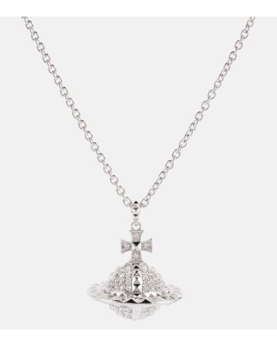 Vivienne Westwood Pendant Necklace - White