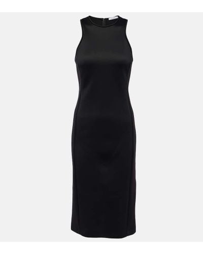 Max Mara Jersey Midi Dress - Black