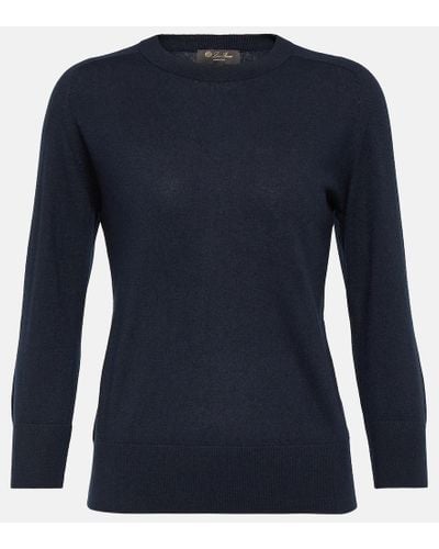 Loro Piana Pullover in cashmere - Blu