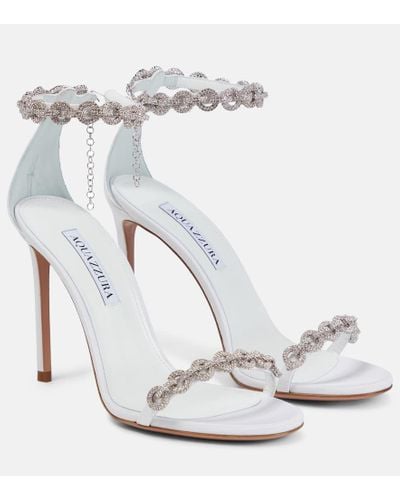 Aquazzura Love Link Sandals - White