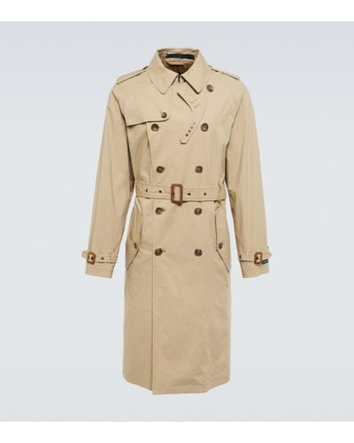 Polo Ralph Lauren Double-breasted Trench Coat - Natural