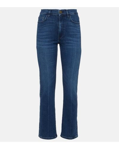 FRAME Jeans regular Le High Straight - Blu