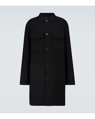 OAMC I.d. Wool-blend Coat - Black