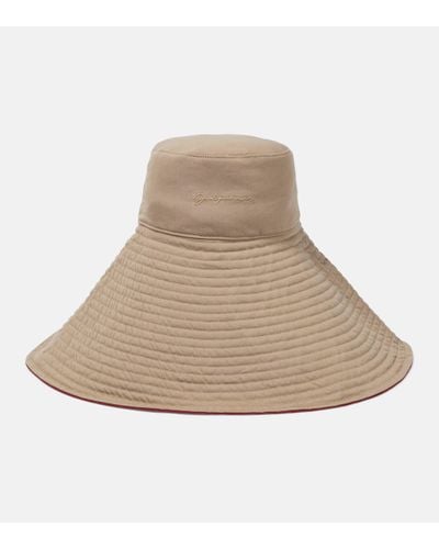 Jacquemus Le Chapeau Lagrima Oversized Sun Hat - Natural