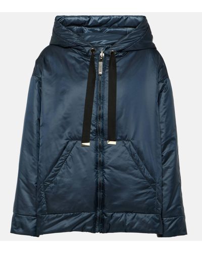 Max Mara The Cube Reversible Puffer Jacket - Blue