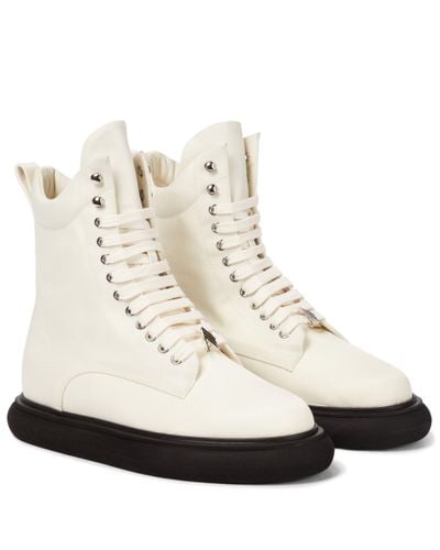 the attico white heels