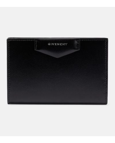 Givenchy Portemonnaie Antigona aus Leder - Schwarz