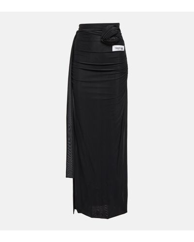 Dolce & Gabbana X Kim – Jupe longue - Noir