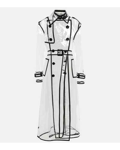 Dolce & Gabbana X Kim – Trench-coat en PVC - Blanc