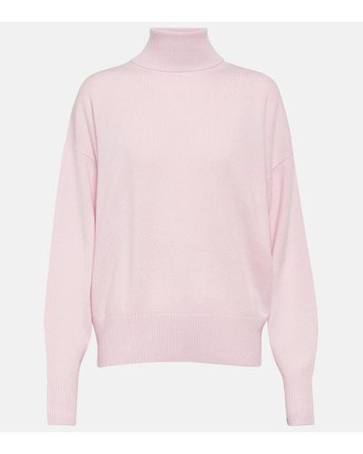 Jardin Des Orangers Wool And Cashmere Turtleneck Sweater - Pink