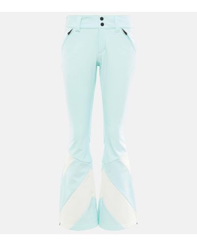 Perfect Moment Arctic Flare Ski Trousers - Blue