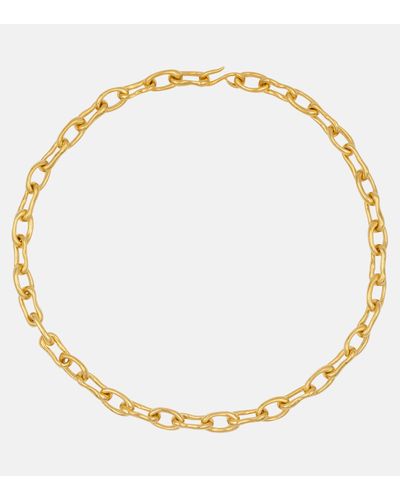 Sophie Buhai Roman Chain 18kt Gold Vermeil Necklace - Metallic