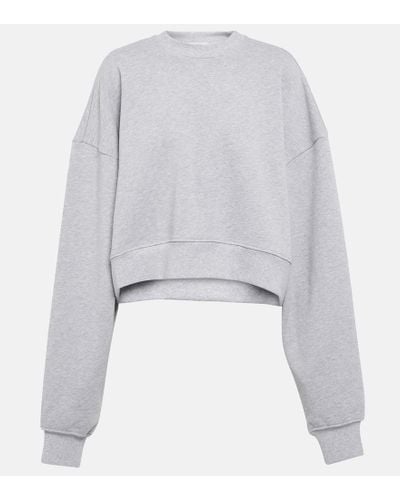 Wardrobe NYC X Hailey Bieber Sweatshirt aus Baumwolle - Grau