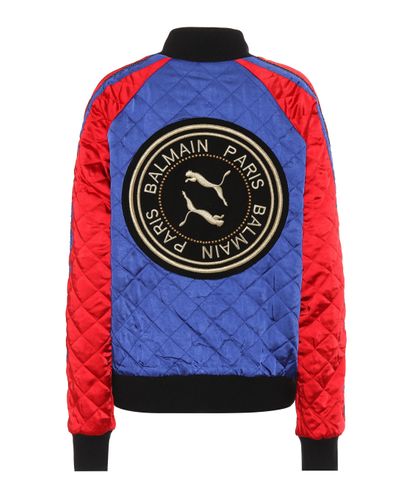 balmain x puma jacket