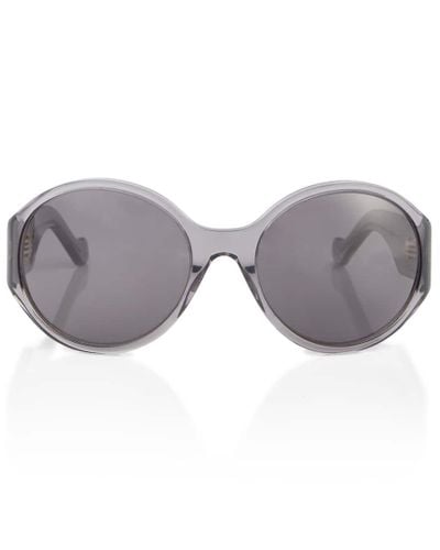 Loewe Runde Oversize-Sonnenbrille - Grau