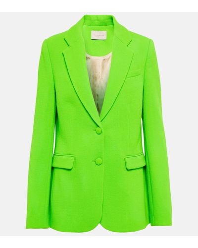 Christopher Kane Blazer Chroma en laine - Vert