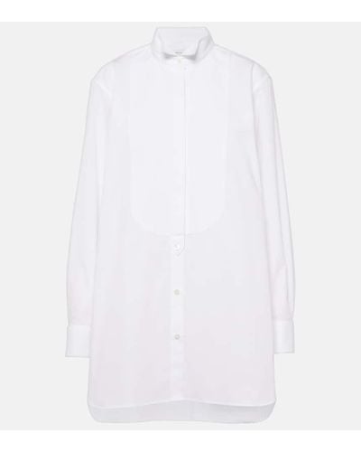 Dries Van Noten Cotton Poplin Shirt - White