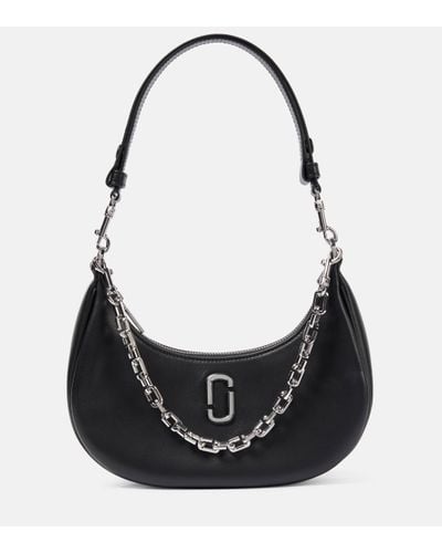 Marc Jacobs The Snapshot Panelled Leather Cross-body Bag - Black