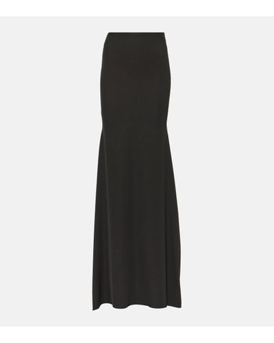 GIUSEPPE DI MORABITO Jersey Maxi Skirt - Black