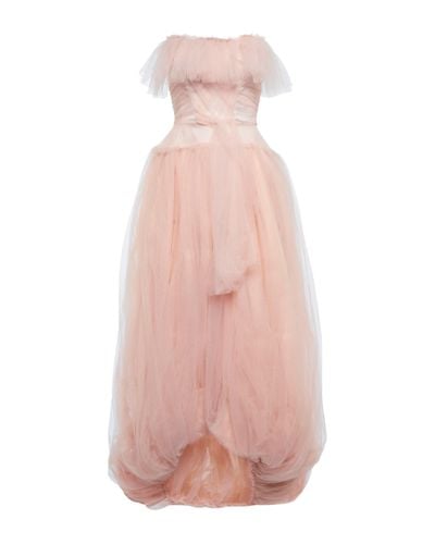Maticevski Enamoured Tulle Gown - Pink