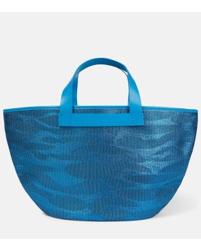 Missoni Jacquard Tote Bag - Blue