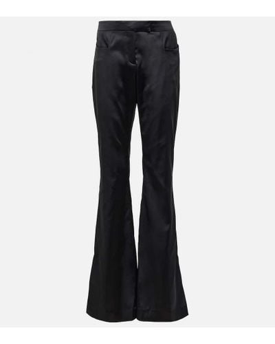 Tom Ford Mid-rise Flared Pants - Blue