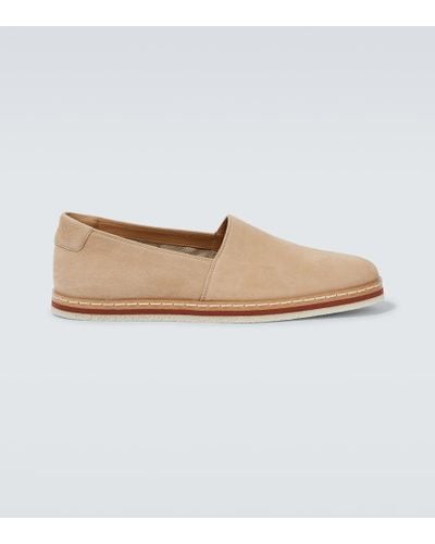 Tod's Suede Espadrilles - White