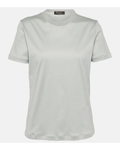 Loro Piana T-shirt My-T en coton - Gris