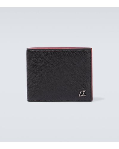 Christian Louboutin Coolcard Leather Bifold Wallet - Black