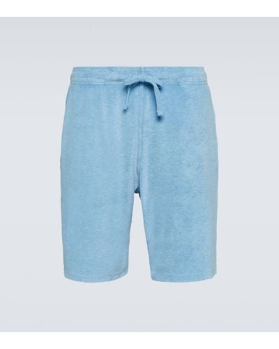 Vilebrequin Bolide Terry Bermuda Shorts - Blue