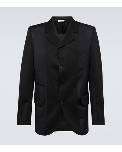 Comme des Garçons Wool Blazer - Black