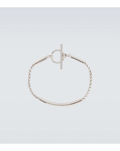 Saint Laurent Chain Bracelet - White