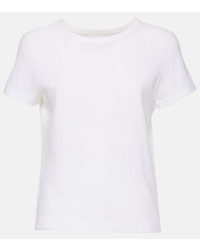Khaite Samson Cotton Jersey T-shirt - White