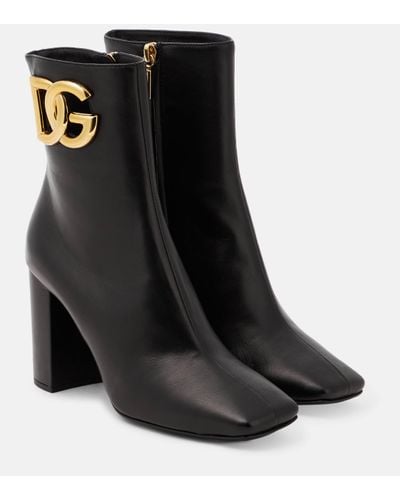 Dolce & Gabbana Shoes > boots > heeled boots - Noir