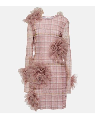 Acne Studios Minikleid Dinana - Pink