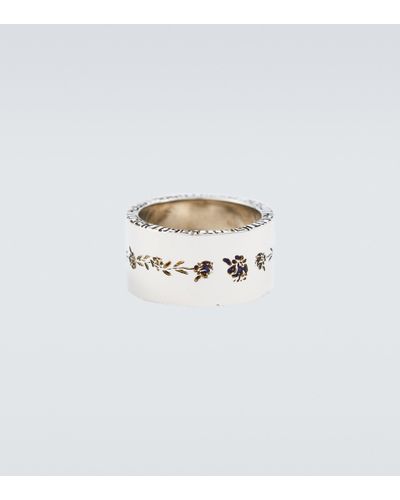 Givenchy Engraved Ring - White