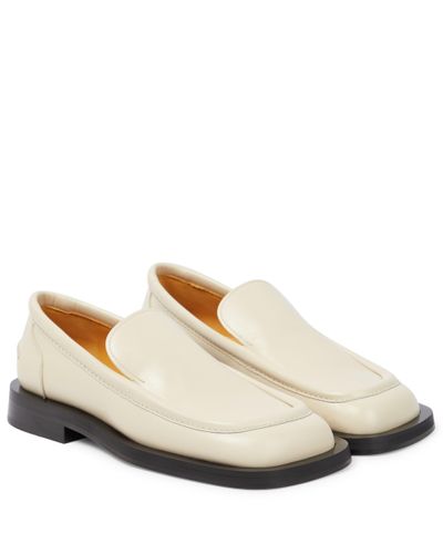 Proenza Schouler Loafers aus Leder - Weiß