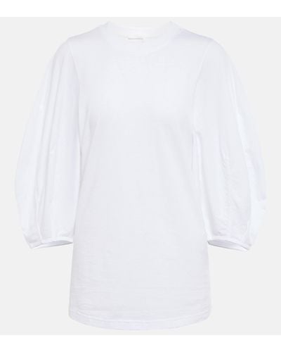 Chloé T-shirt en coton - Blanc
