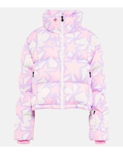 Perfect Moment Nevada Quilted Ski Jacket - Pink