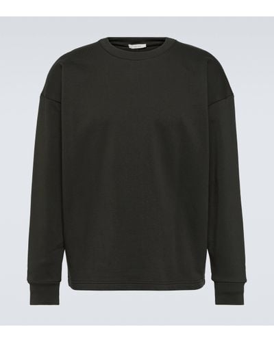 The Row Ezan Cotton Sweatshirt - Brown