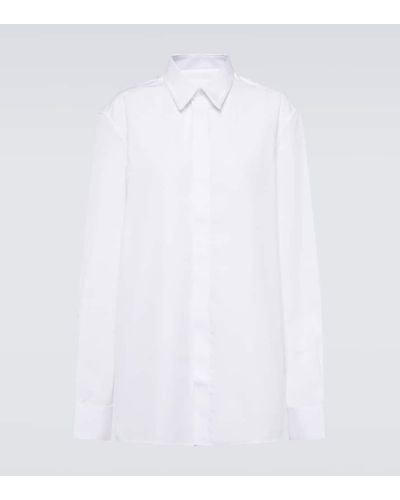 Givenchy Camisa de algodon - Blanco