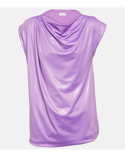 Dries Van Noten Top - Violet