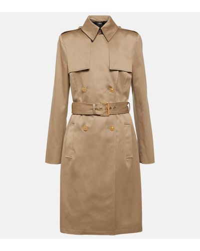 Versace Trenchcoat Medusa - Natur