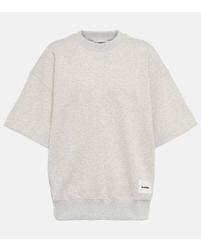 Jil Sander Camiseta de algodon - Blanco