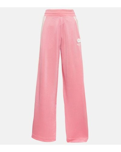 KENZO Boke Flower Wide-leg Sweatpants - Pink